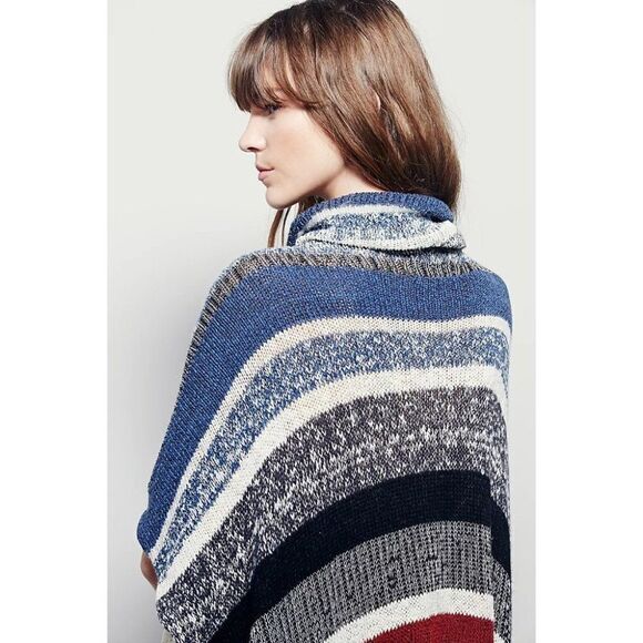 Free People | Dream Maker Melange Poncho - Picture 3 of 9